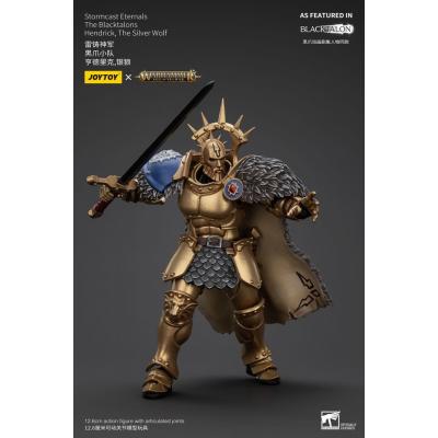 Warhammer Age of Sigmar Actionfigur Stormcast Eternals The Blacktalons Hendrick The Silver Wolf 20 cm