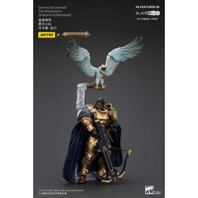 Warhammer Age of Sigmar Actionfigur Stormcast Eternals The Blacktalons Shakana Goldenblade 20 cm