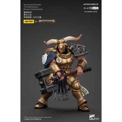 Warhammer Age of Sigmar Actionfigur Stormcast Eternals The Blacktalons Rostus Oxen hammer 20 cm