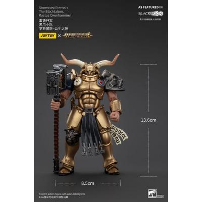 Warhammer Age of Sigmar Actionfigur Stormcast Eternals The Blacktalons Rostus Oxen hammer 20 cm