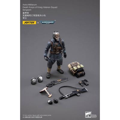 Warhammer 40k Figura 1/18 Death Korps of Krieg Veteran Squad Sergeant 10 cm