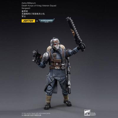 Warhammer 40k Figura 1/18 Death Korps of Krieg Veteran Squad Sergeant 10 cm
