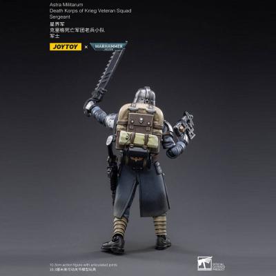 Warhammer 40k Figura 1/18 Death Korps of Krieg Veteran Squad Sergeant 10 cm