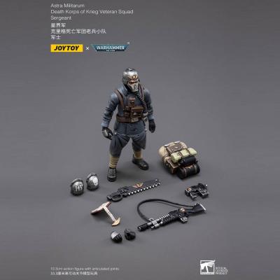 Warhammer 40k Figura 1/18 Death Korps of Krieg Veteran Squad Sergeant 10 cm