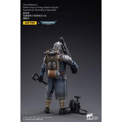 Warhammer 40k Figura 1/18 Death Korps of Krieg Veteran Squad Guardsman Demolitions Specialist 10 cm