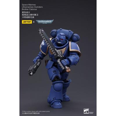Warhammer 40k Figura 1/18 Space Marines Ultramarines Outriders Brother Catonus 14 cm