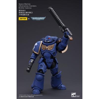 Warhammer 40k Figura 1/18 Space Marines Ultramarines Outriders Brother Catonus 14 cm