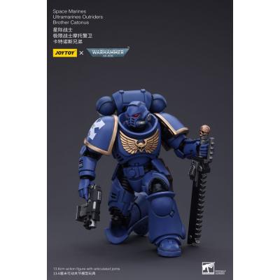 Warhammer 40k Figura 1/18 Space Marines Ultramarines Outriders Brother Catonus 14 cm