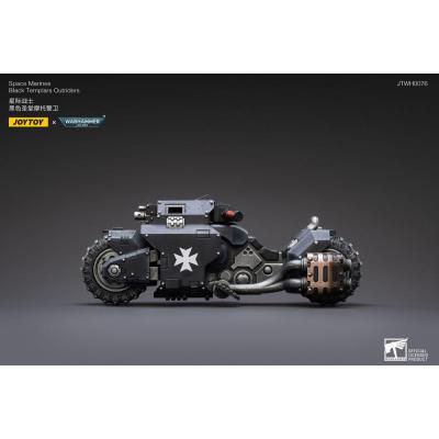 Warhammer 40k Vehículo 1/18 Black Templars Outrider Bike 22 cm