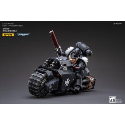Warhammer 40k Vehículo 1/18 Black Templars Outrider Bike 22 cm