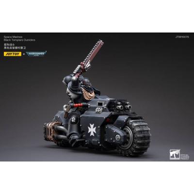 Warhammer 40k Vehículo 1/18 Black Templars Outrider Bike 22 cm