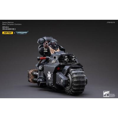 Warhammer 40k Vehículo 1/18 Black Templars Outrider Bike 22 cm