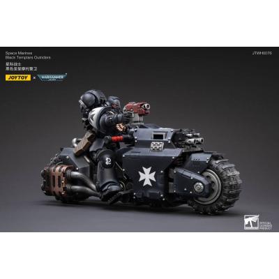 Warhammer 40k Vehículo 1/18 Black Templars Outrider Bike 22 cm