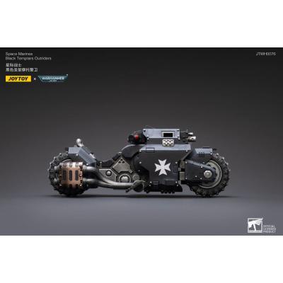 Warhammer 40k Vehículo 1/18 Black Templars Outrider Bike 22 cm