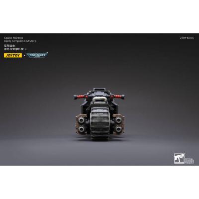 Warhammer 40k Vehículo 1/18 Black Templars Outrider Bike 22 cm