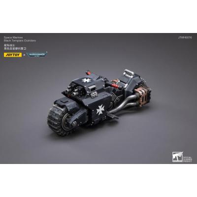 Warhammer 40k Vehículo 1/18 Black Templars Outrider Bike 22 cm