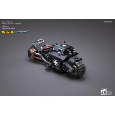 Warhammer 40k Vehículo 1/18 Black Templars Outrider Bike 22 cm