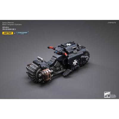 Warhammer 40k Vehículo 1/18 Black Templars Outrider Bike 22 cm