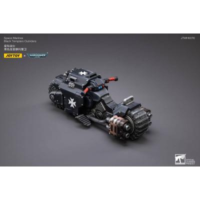 Warhammer 40k Vehículo 1/18 Black Templars Outrider Bike 22 cm