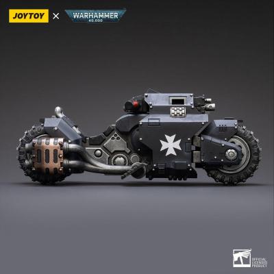 Warhammer 40k Vehículo 1/18 Black Templars Outrider Bike 22 cm