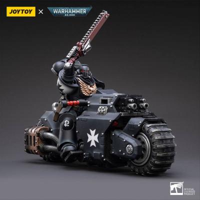Warhammer 40k Vehículo 1/18 Black Templars Outrider Bike 22 cm