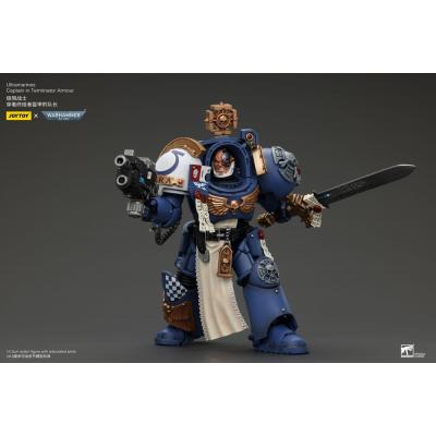 Warhammer 40k Figura 1/18 Ultramarines Captain In Terminator Armour 14 cm