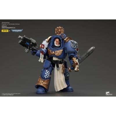 Warhammer 40k Figura 1/18 Ultramarines Captain In Terminator Armour 14 cm