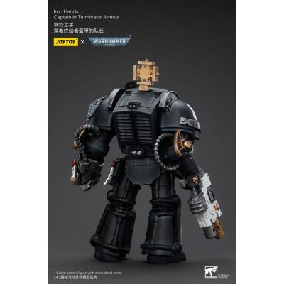 Warhammer 40k Figura 1/18 Iron Hands Captain in Terminator Armour 14 cm