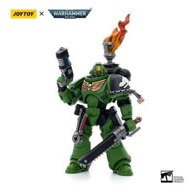Warhammer 40k Figura 1/18 Salamanders Intercessors Sergeant Tsek'gan 12 cm