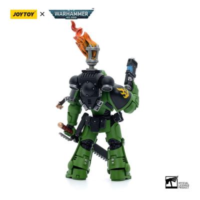 Warhammer 40k Figura 1/18 Salamanders Intercessors Sergeant Tsek'gan 12 cm