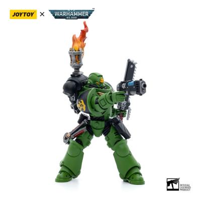 Warhammer 40k Figura 1/18 Salamanders Intercessors Sergeant Tsek'gan 12 cm