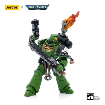 Warhammer 40k Figura 1/18 Salamanders Intercessors Sergeant Tsek'gan 12 cm