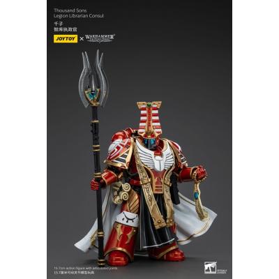 Warhammer The Horus Heresy Figura 1/18 Thousand Sons Legion Librarian Consut 16 cm