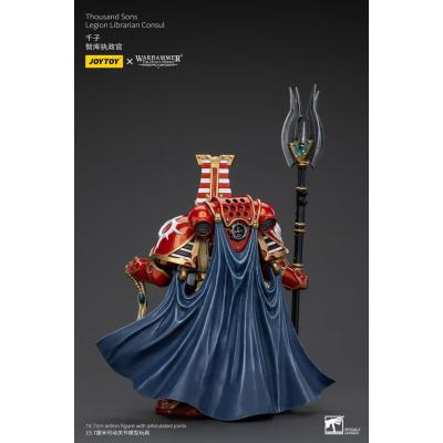 Warhammer The Horus Heresy Figura 1/18 Thousand Sons Legion Librarian Consut 16 cm