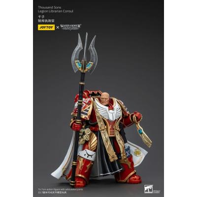 Warhammer The Horus Heresy Figura 1/18 Thousand Sons Legion Librarian Consut 16 cm