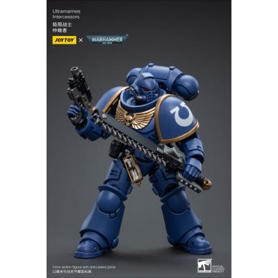 Warhammer 40k Figura 1/18 Ultramarines Intercessors 12 cm