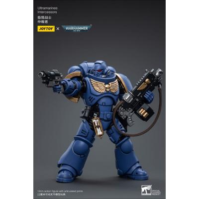 Warhammer 40k Figura 1/18 Ultramarines Intercessors 12 cm