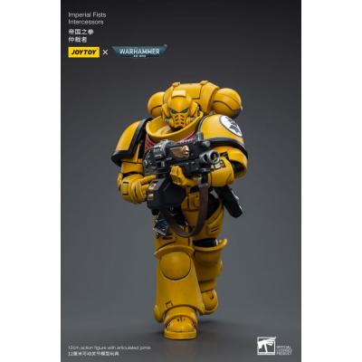 Warhammer 40k Figura 1/18 Imperial Fists Intercessors 12 cm