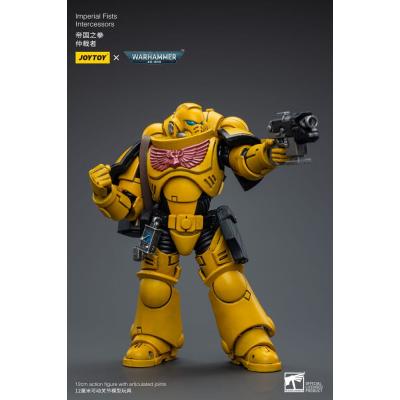 Warhammer 40k Figura 1/18 Imperial Fists Intercessors 12 cm