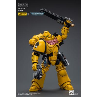 Warhammer 40k Figura 1/18 Imperial Fists Intercessors 12 cm