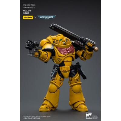 Warhammer 40k Figura 1/18 Imperial Fists Intercessors 12 cm