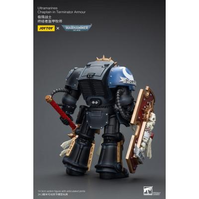 Warhammer 40k Figura 1/18 Ultramarines Chaplain in Terminator Armour 12 cm
