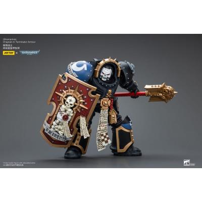 Warhammer 40k Figura 1/18 Ultramarines Chaplain in Terminator Armour 12 cm