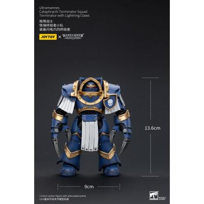 Warhammer The Horus Heresy Figura 1/18 Ultramarines Cataphractii Terminator Squad Terminator with Lightning Claws 14 cm
