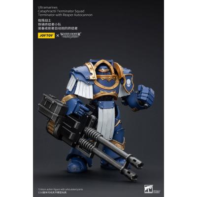 Warhammer The Horus Heresy Figura 1/18 Uitramarines Cataphractii Terminator Squad Terminator with Reaper Autocannon 14 cm