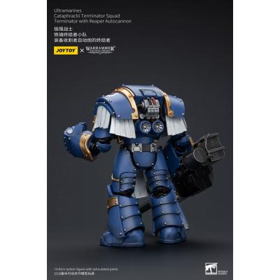 Warhammer The Horus Heresy Figura 1/18 Uitramarines Cataphractii Terminator Squad Terminator with Reaper Autocannon 14 cm