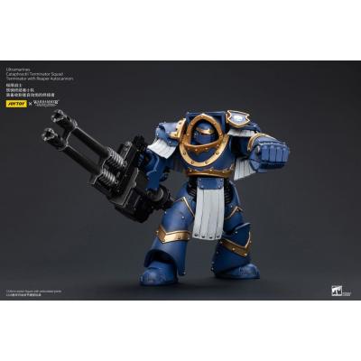 Warhammer The Horus Heresy Figura 1/18 Uitramarines Cataphractii Terminator Squad Terminator with Reaper Autocannon 14 cm
