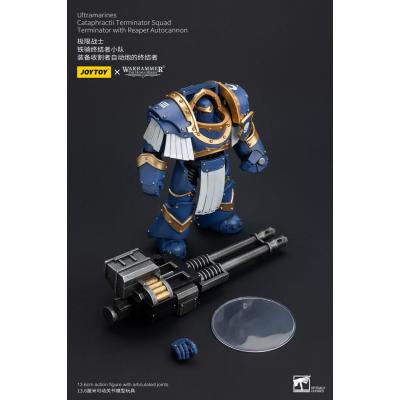 Warhammer The Horus Heresy Figura 1/18 Uitramarines Cataphractii Terminator Squad Terminator with Reaper Autocannon 14 cm