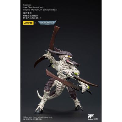 Warhammer 40k Figura 1/18 Tyranids Hive Fleet Leviathan Tyranid Warrior with Boneswords 2 15 cm