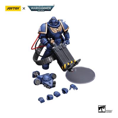 Warhammer 40k Figura 1/18 Ultramarines Desolation Marine with Castellan Launcher (Superkrak) 12 cm